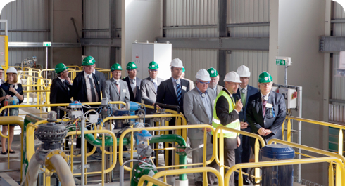 Unveiling of the new Waelz oxide leaching plant at Gravelines (France)